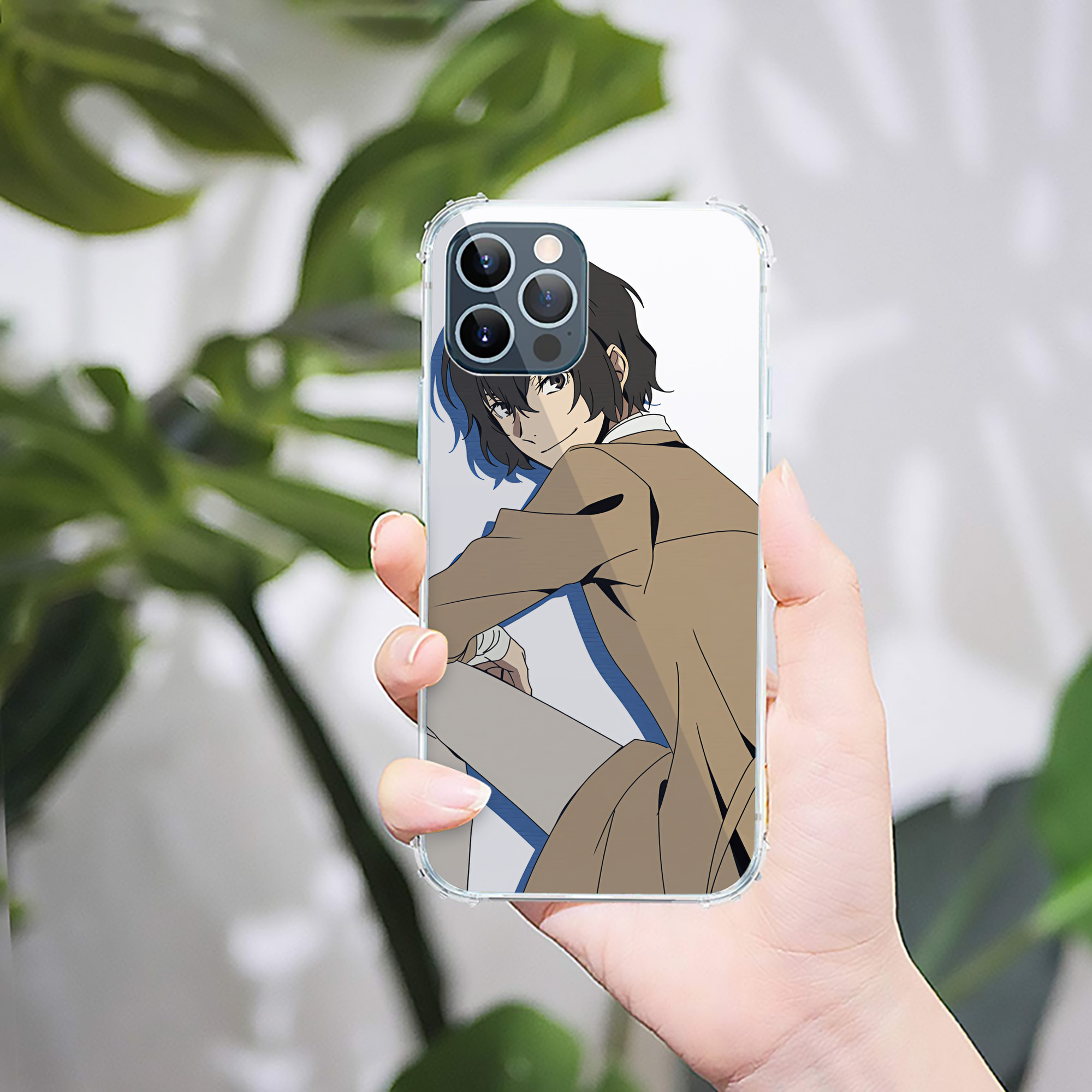 （画像用） 文豪ストレイドッグス Bungo Stray Dogs 【iPhone 12シリーズ対応】透明スマホケース（クリアソフトケース）